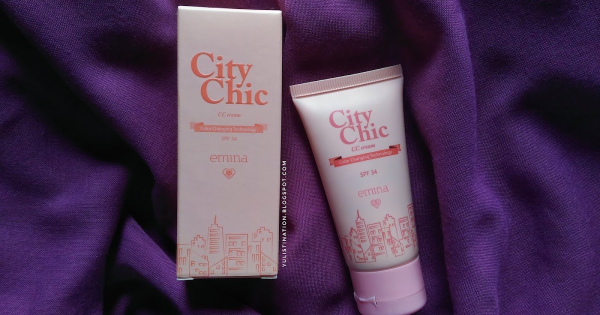 Review Emina City Chic Cc Cream Spf 34 Natural The Yulistinay S Diary