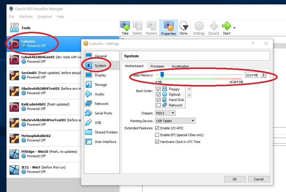 Speed up your Virtualbox virtual machine