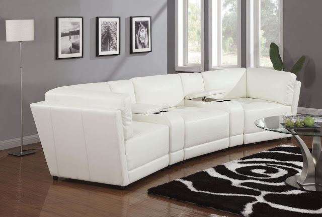 White Sofa: White Sectional Sofa