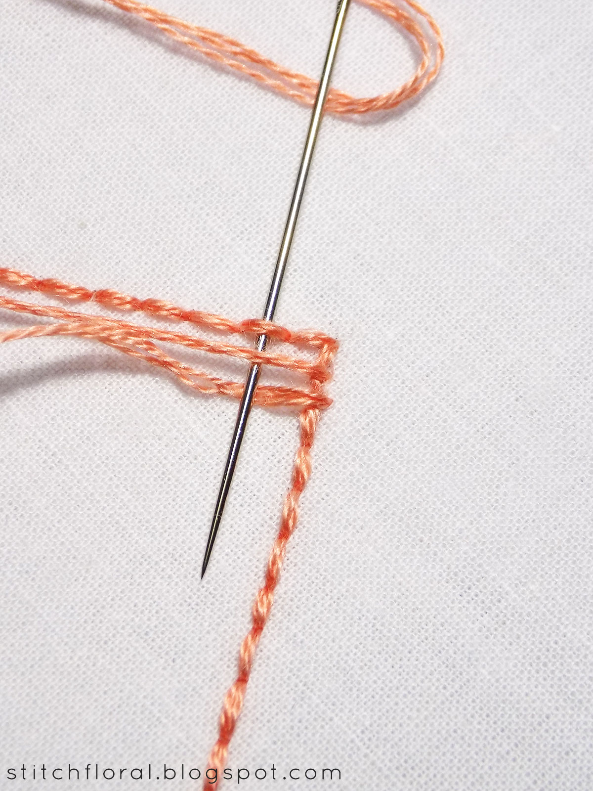 Detached buttonhole learn the two types Stitch Floral