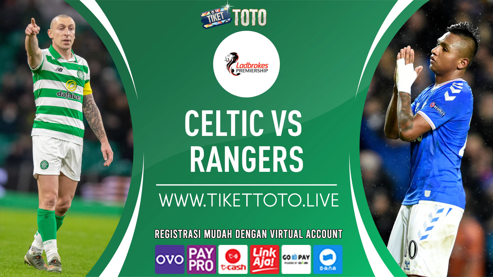 Lawan Rasisme Old Firm Derby Diwarnai Aksi Menolak Berlutut
