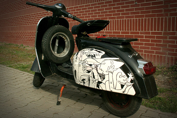 Xe Vespa độ đẹp nhất theo hai hướng độ chính của dân chơi xe Xe Vespa độ đẹp nhất theo hai hướng độ chính của dân chơi xe