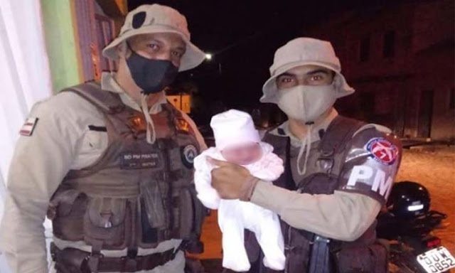 PM salva recém-nascida que estava sem respirar em Irecê