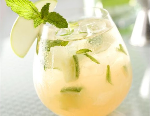 Ginger Ale Mint Limeade #summer #drinks