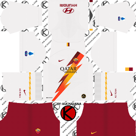 AS Roma 2019/2020 Kit - Dream League Soccer Kits