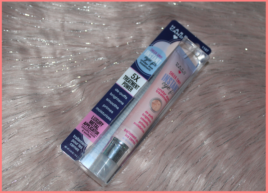 the creation of beauty is art. review hard candy sheer envy instant eye fix (under eye treatment)