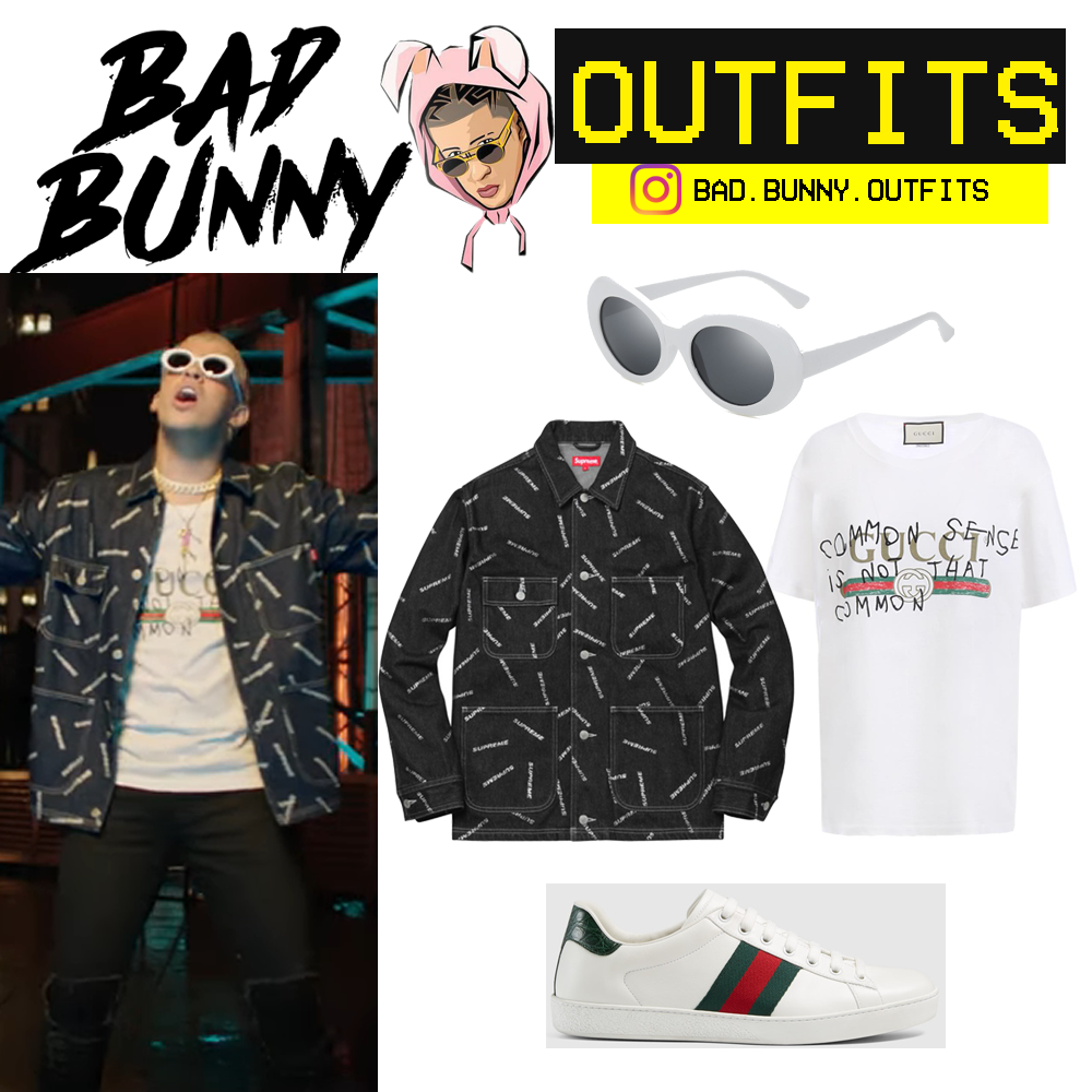 Bad Bunny Outfits: BAD BUNNY OUTFIT x Vuelve