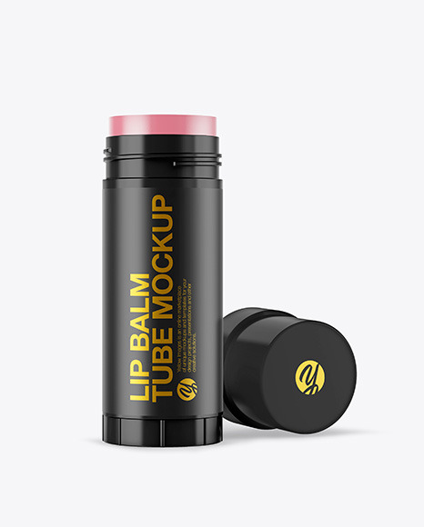 Download Lip Balm Tube Mockup Yellowimages Mockups