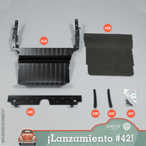 Volkswagen 000019720 Rear Floor Storage Sostegno