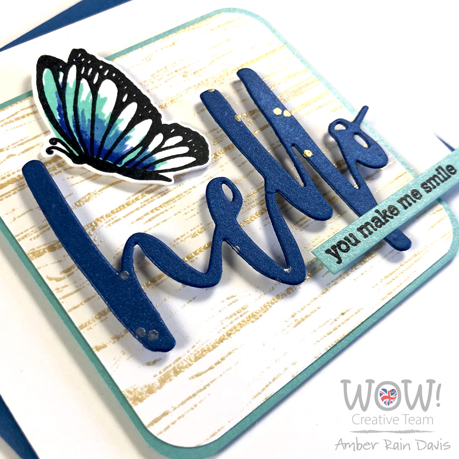VIDEO Fun with Pearl Embossing & Metallic Cardstock
