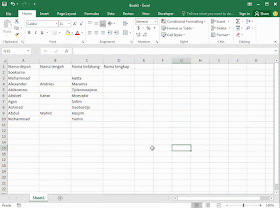 Rumus Excel Menampilkan Nilai Sel Terakhir Pada Kolom Maupun Baris