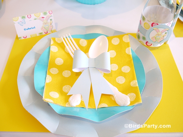 Easter Kids Brunch & DIY Party Ideas with Printables - BirdsParty.com
