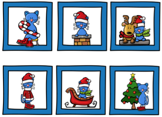 Christmas Bingo ~ Preschool Printables