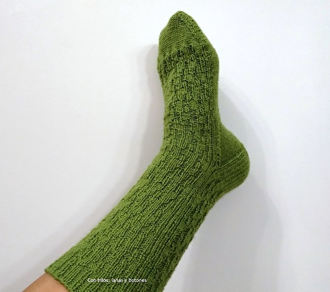 Con hilos, lanas y botones: Calcetines Corcair