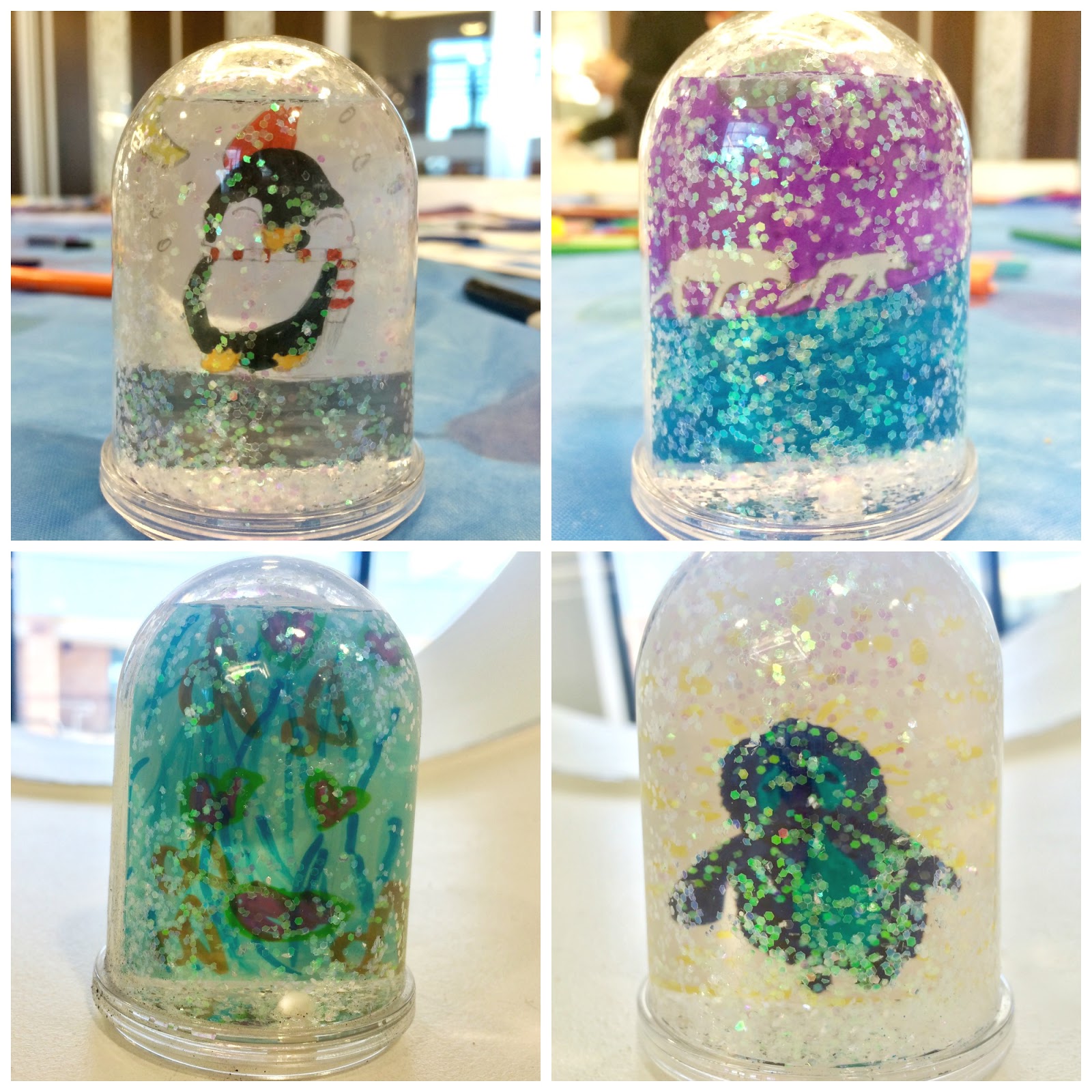 Art Class with Naomi: Winter Scene Snow Globes
