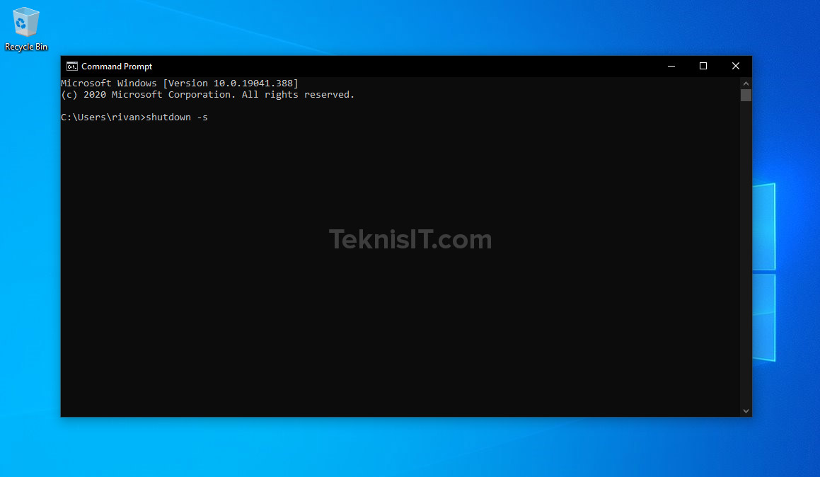 Cara Menghidupkan Dan Mematikan Komputer Windows 10 Yang Benar Teknisit Com