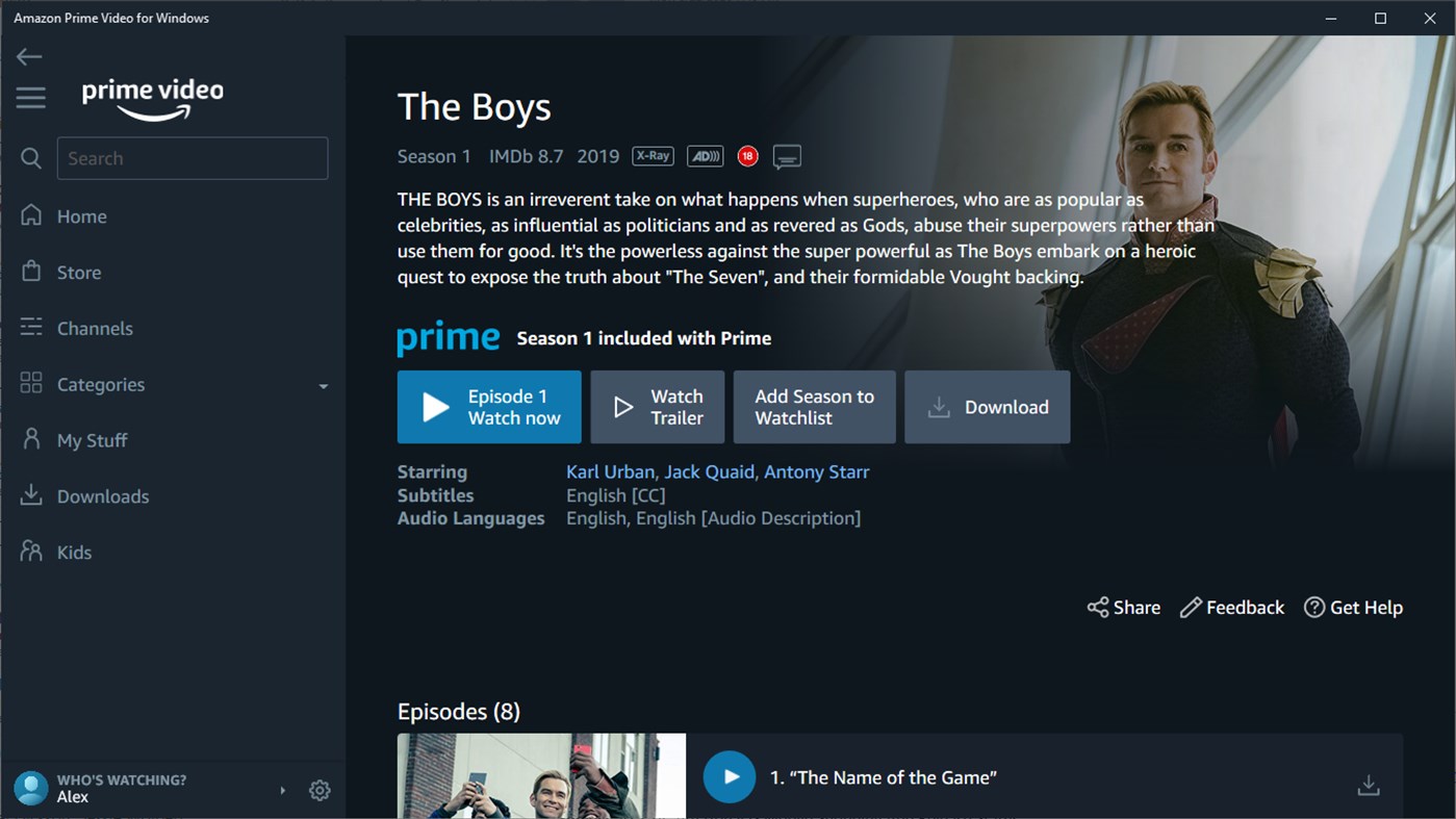 Download Amazon Prime Video per Windows