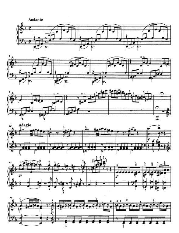 Calor pala Acumulativo musical-ya-no-culebrones: FANTASÍA EN RE MENOR, K. 397, DE MOZART: ANÁLISIS