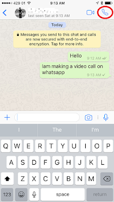 You can now make video calls on WhatsApp on iPhone-iPad in iOS 8, iOS 9 and iOS 10 or later. With free Whats App video calls