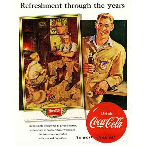 Coca Cola Advertising from early 1900 to 1980 – Desiznworld