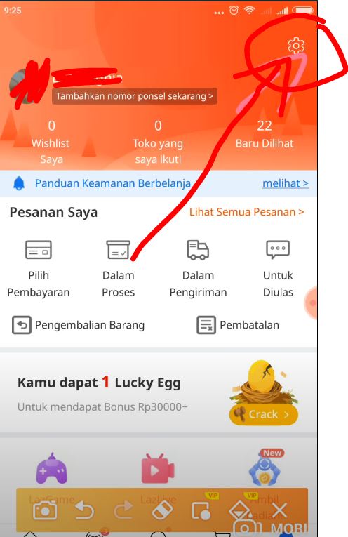 Alamat saya sekarang dan kode pos