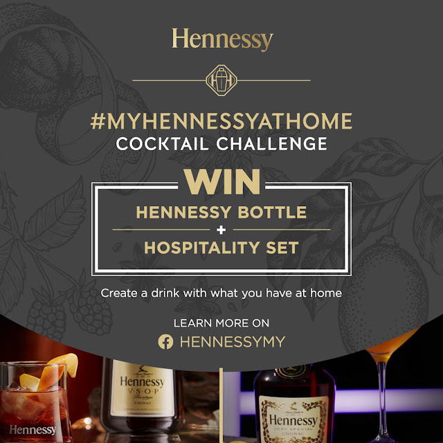 #MYHennessyAtHome, Cocktail Challenge, Hennessy V.S, Hennessy, Hennessy V.S.O.P Privilège, Hennessy Declassified Live Masterclass, Lifestyle