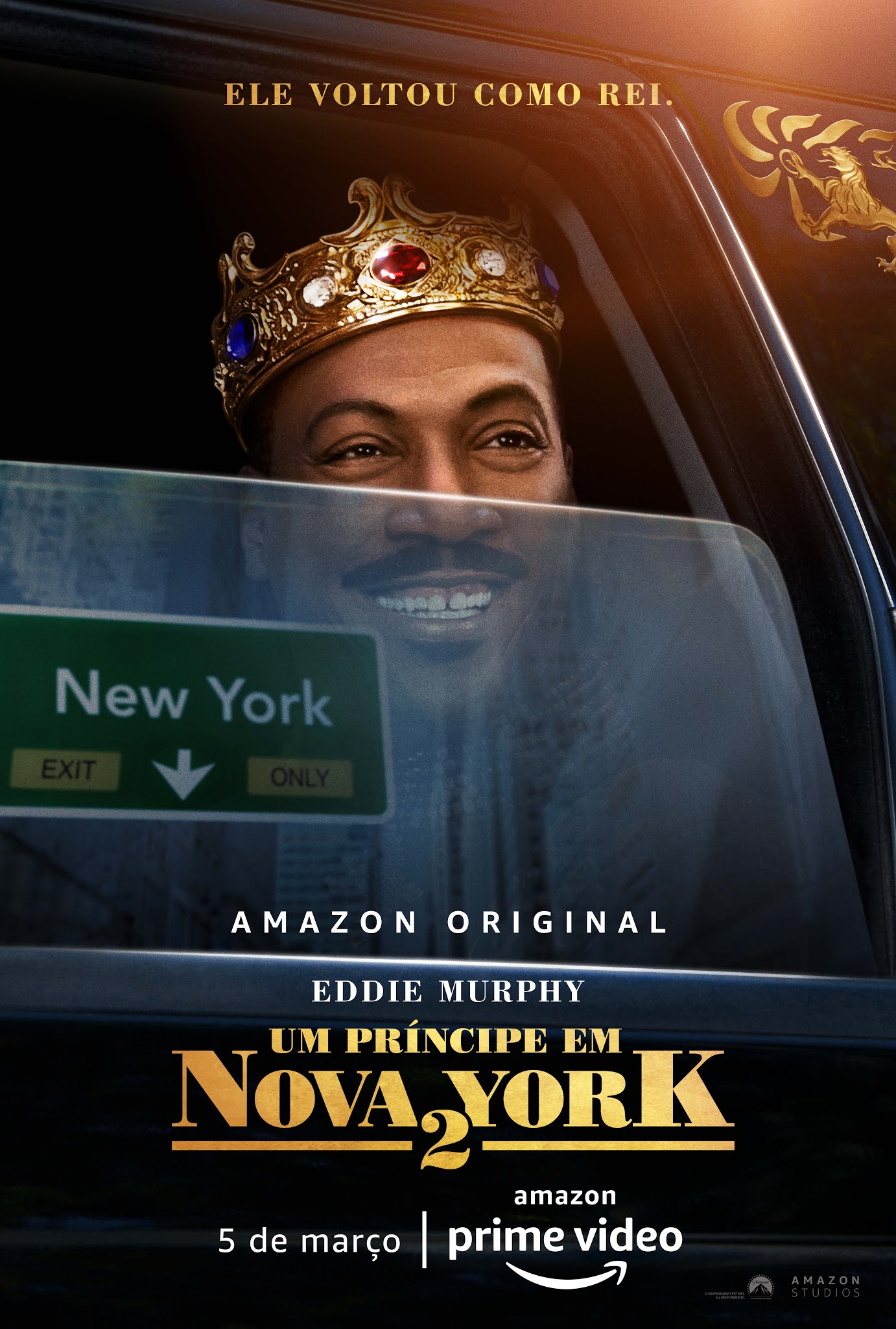 O Amazon Prime Video divulgou o primeiro cartaz do filme Um Príncipe em Nova York 2, da Paramount Pictures. O Amazon Prime Video divulgou o primeiro cartaz do filme Um Príncipe em Nova York 2, da Paramount Pictures.