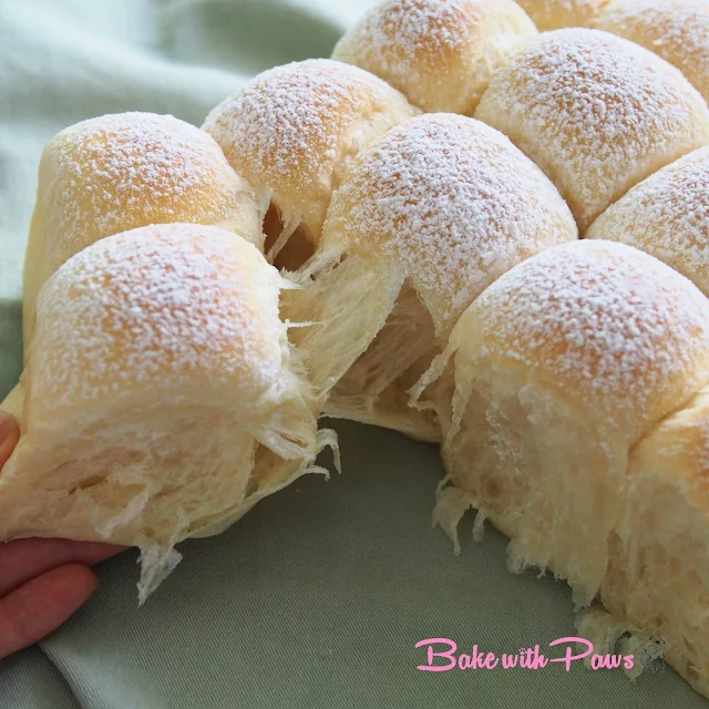 Sourdough Japanese Soft White Buns