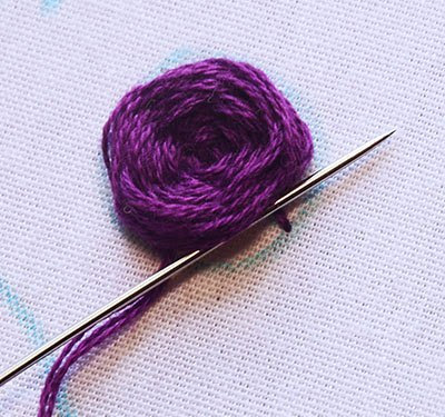 Hướng dẫn thêu hoa hồng - Hình 3