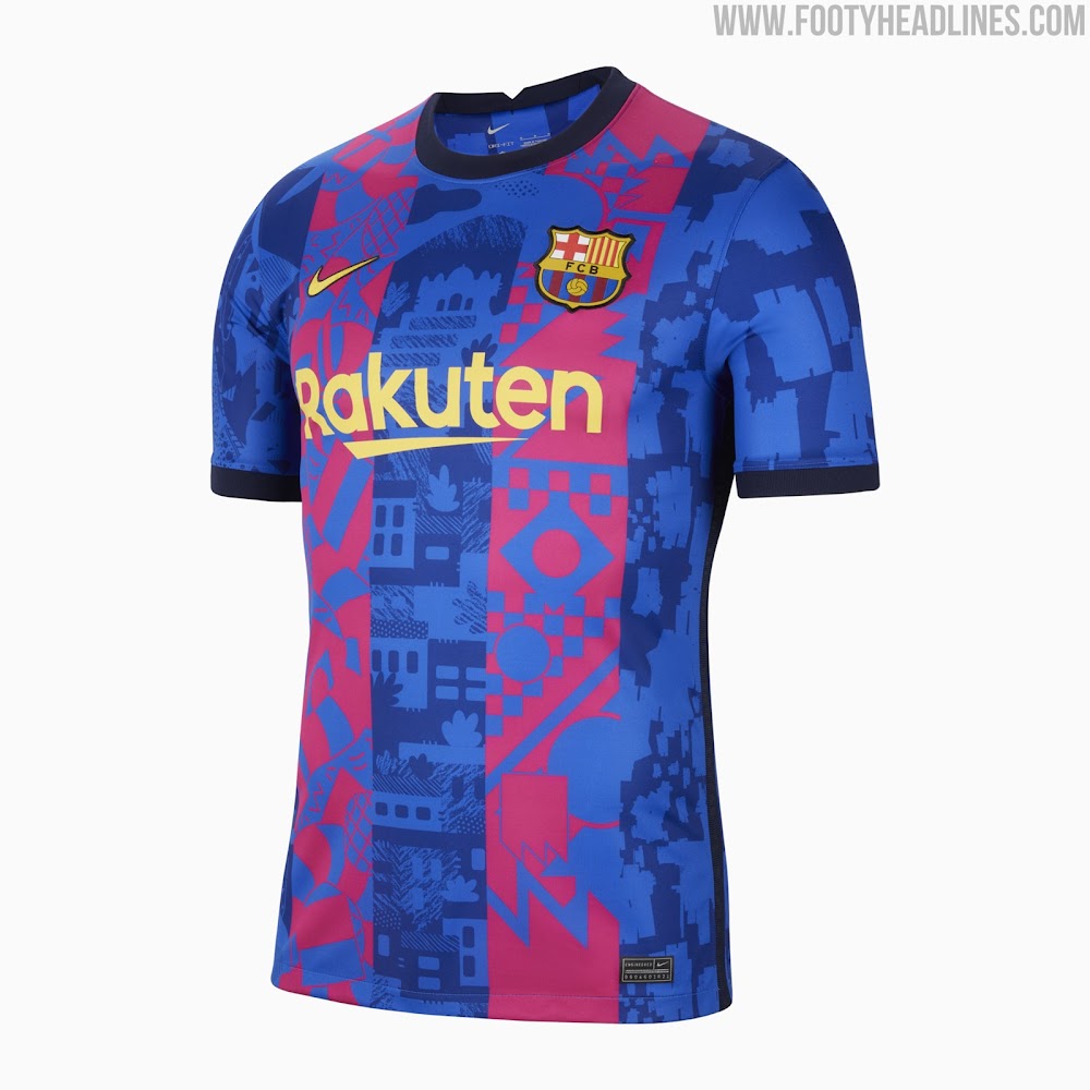 FC Barcelona 21-22 Third Kit Released - Footy Headlines