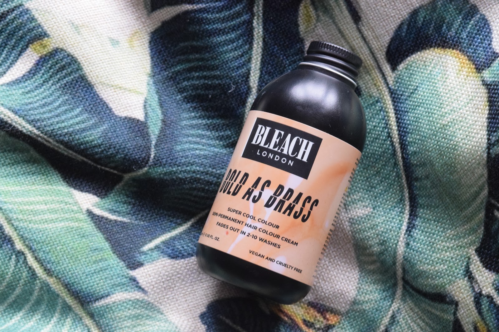 Bleach London Bold As Brass// review and before and after Candyfloss