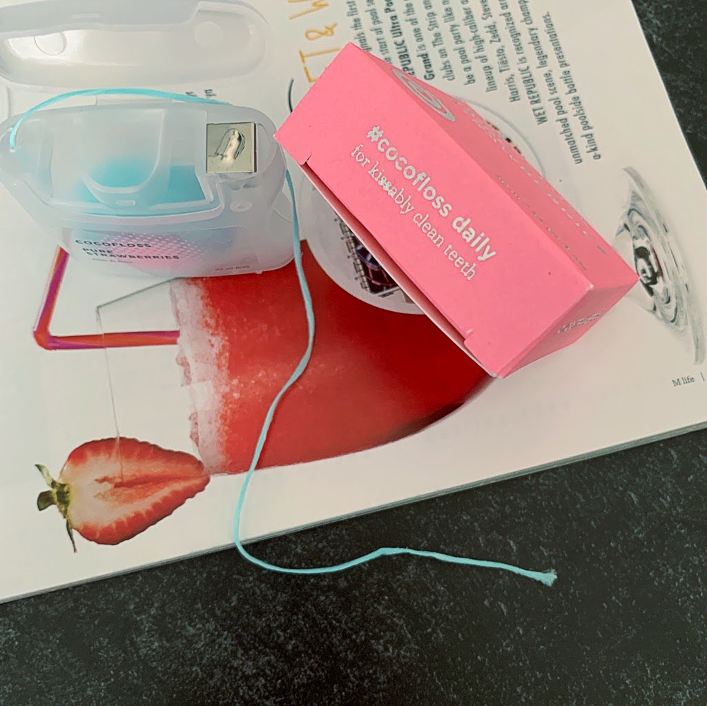 Cocofloss Pure Strawberries Dental Floss Review A Very Sweet Blog