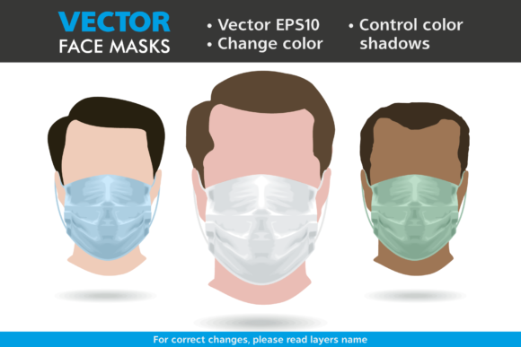 Medical Face Mask Vector Free Svg Cut Files