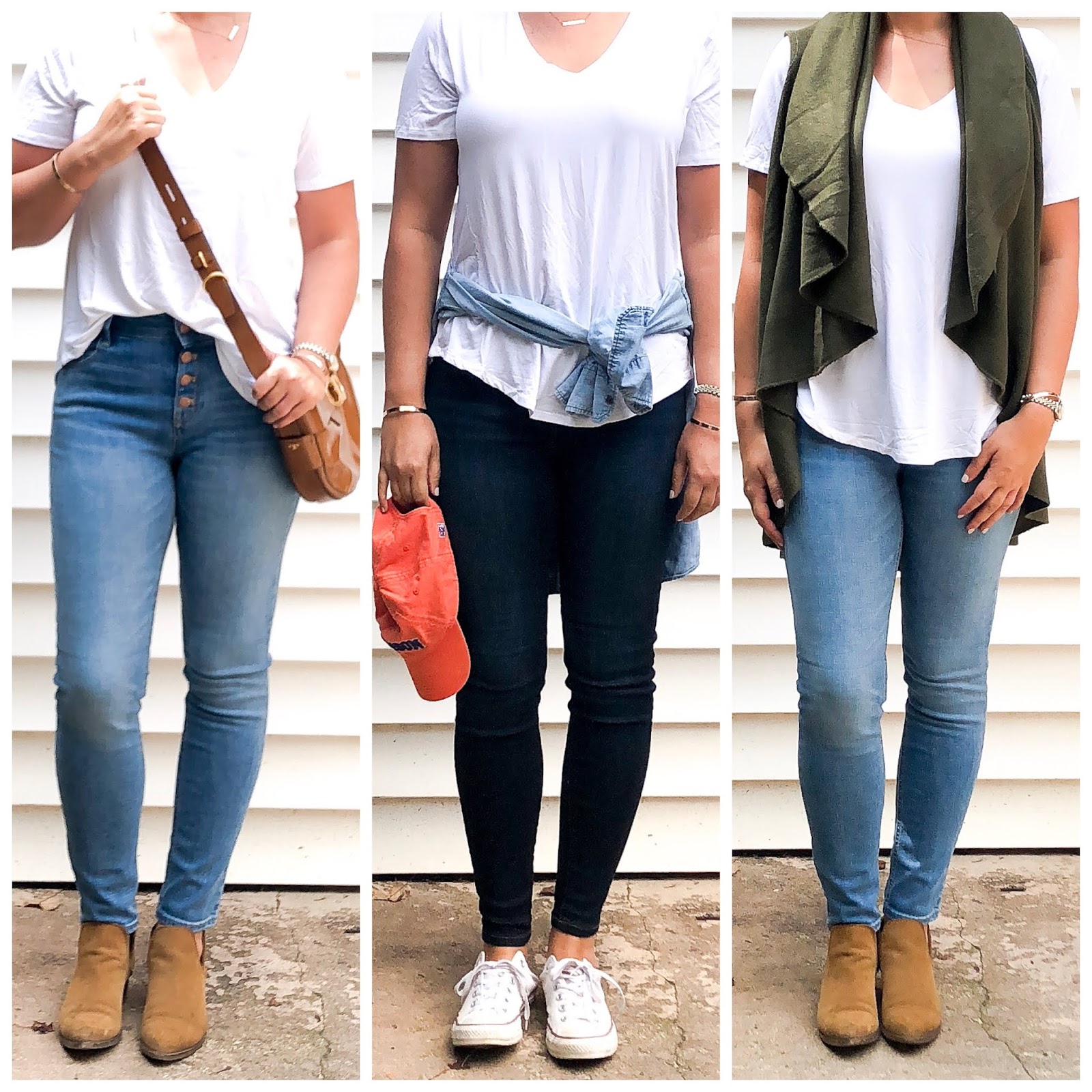 The Ultimate Fall/Transitional Mom Capsule Wardrobe - Olive and Tate