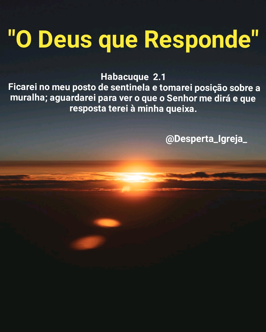 3 - Deus Responde