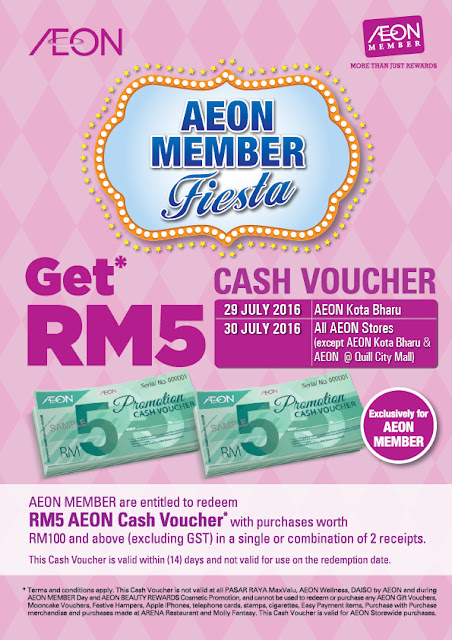 AEON Supermarket Free Cash Voucher