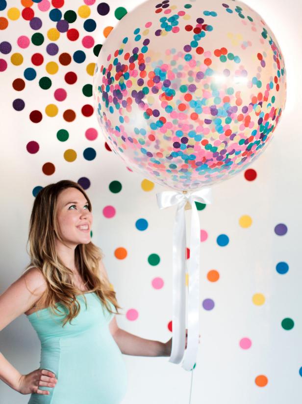 Find supplies to make your own confetti balloons