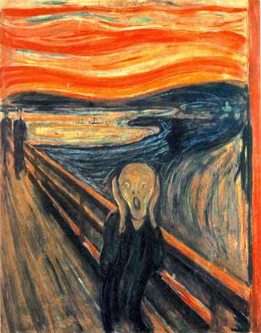 Melihat Lebih Dalam Lukisan Fenomenal The Scream Karya Edvard Munch Seni Lukis Indonesia 2015