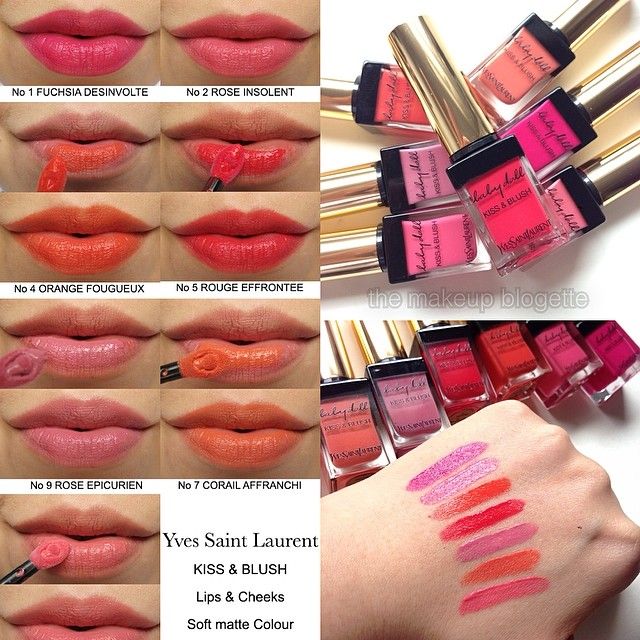 VINA BAHRI YSL Baby Doll Kiss & Blus