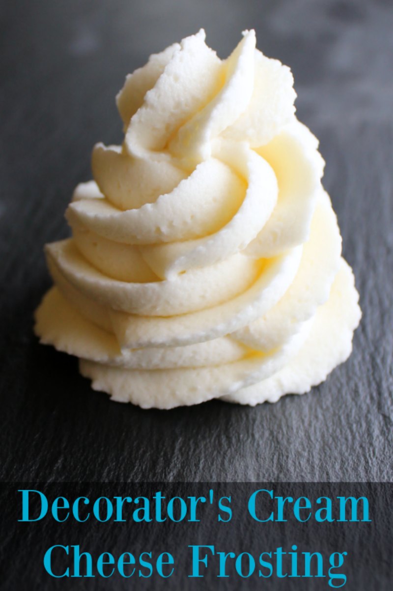 Cooking With Carlee Decorator's Cream Cheese Frosting {Perfect for
