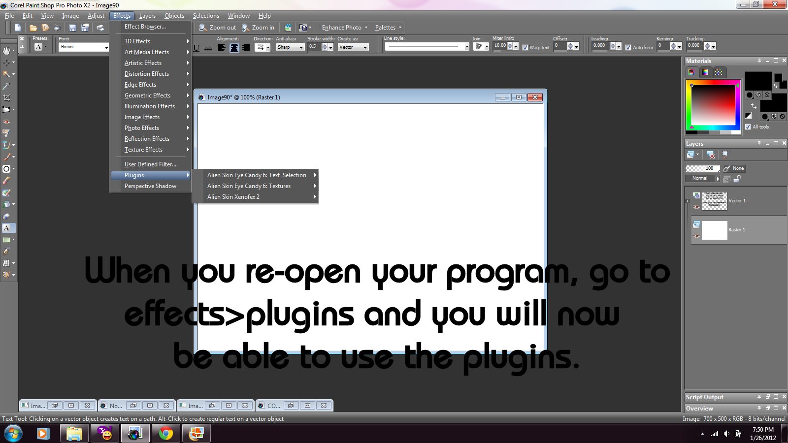 Finding Forever Designs TUTORIAL Loading PlugIns Paint Shop Pro