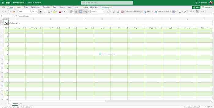 Las mejores plantillas de calendario de Google Sheets y Excel Online