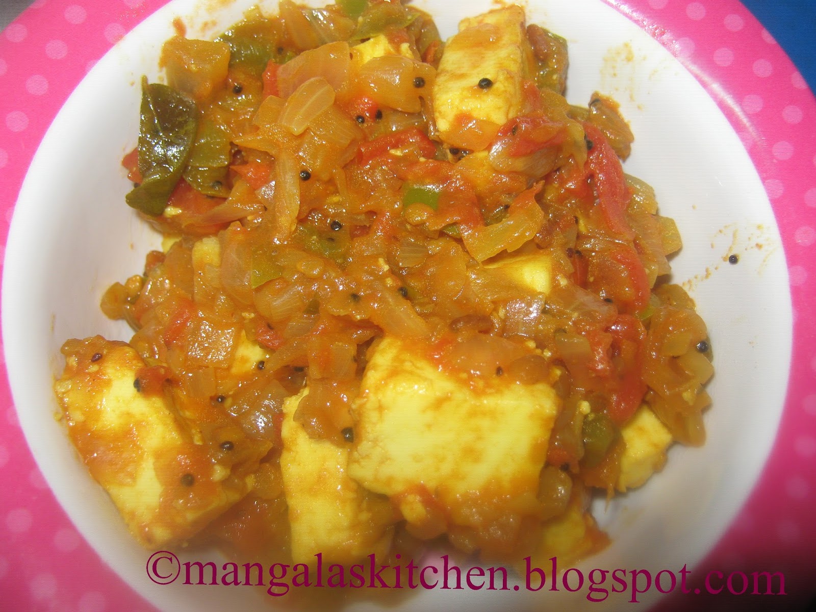 Paneer Onion Tomato Curry Tawa Paneer Onion Tomato thokku Tamilnadu