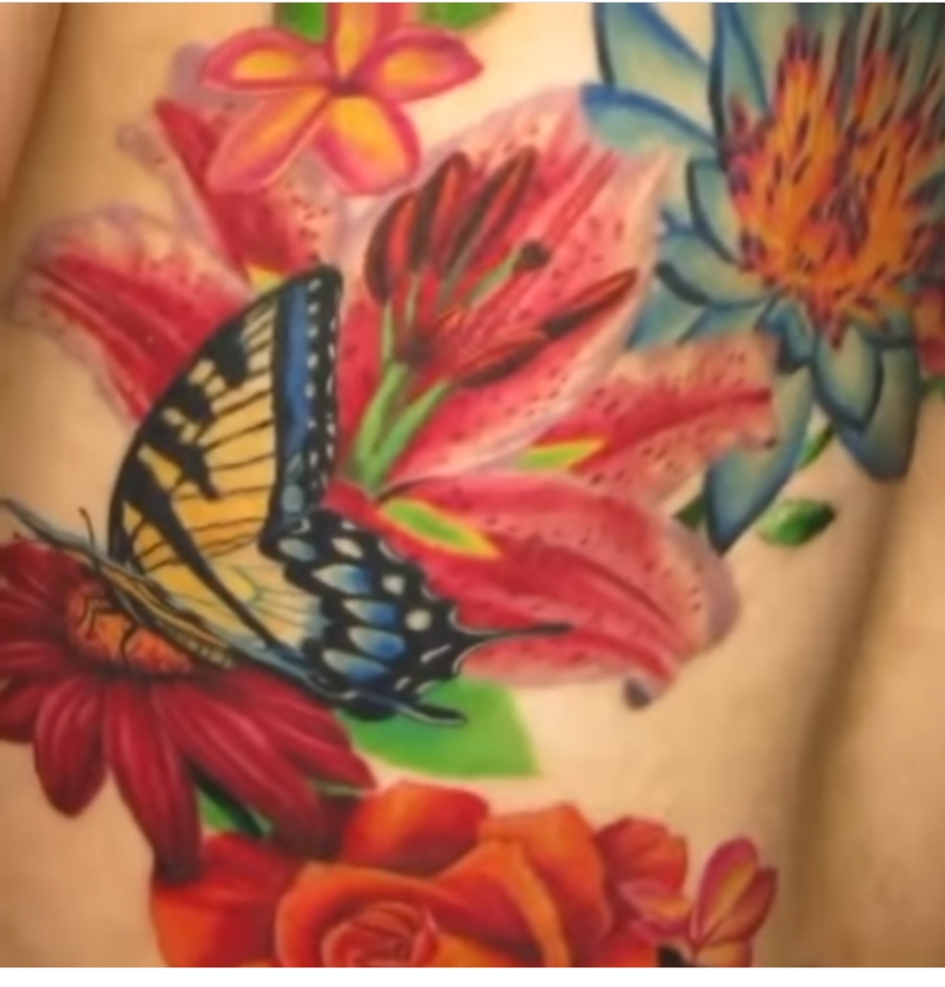 Cardi B Album Cover Tattoo