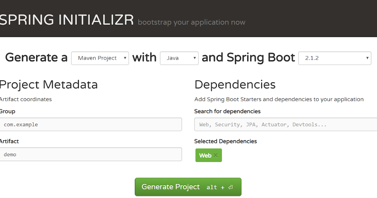 Spring Boot Hello World How To