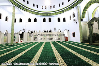 Karpet Masjid Lembut Kawasan Glagah Banyuwangi Jawa Timur