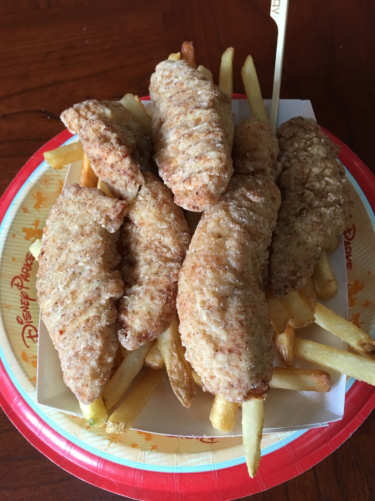 Alexis's Gluten Free Adventures Gluten Free Chicken Tenders at Disney