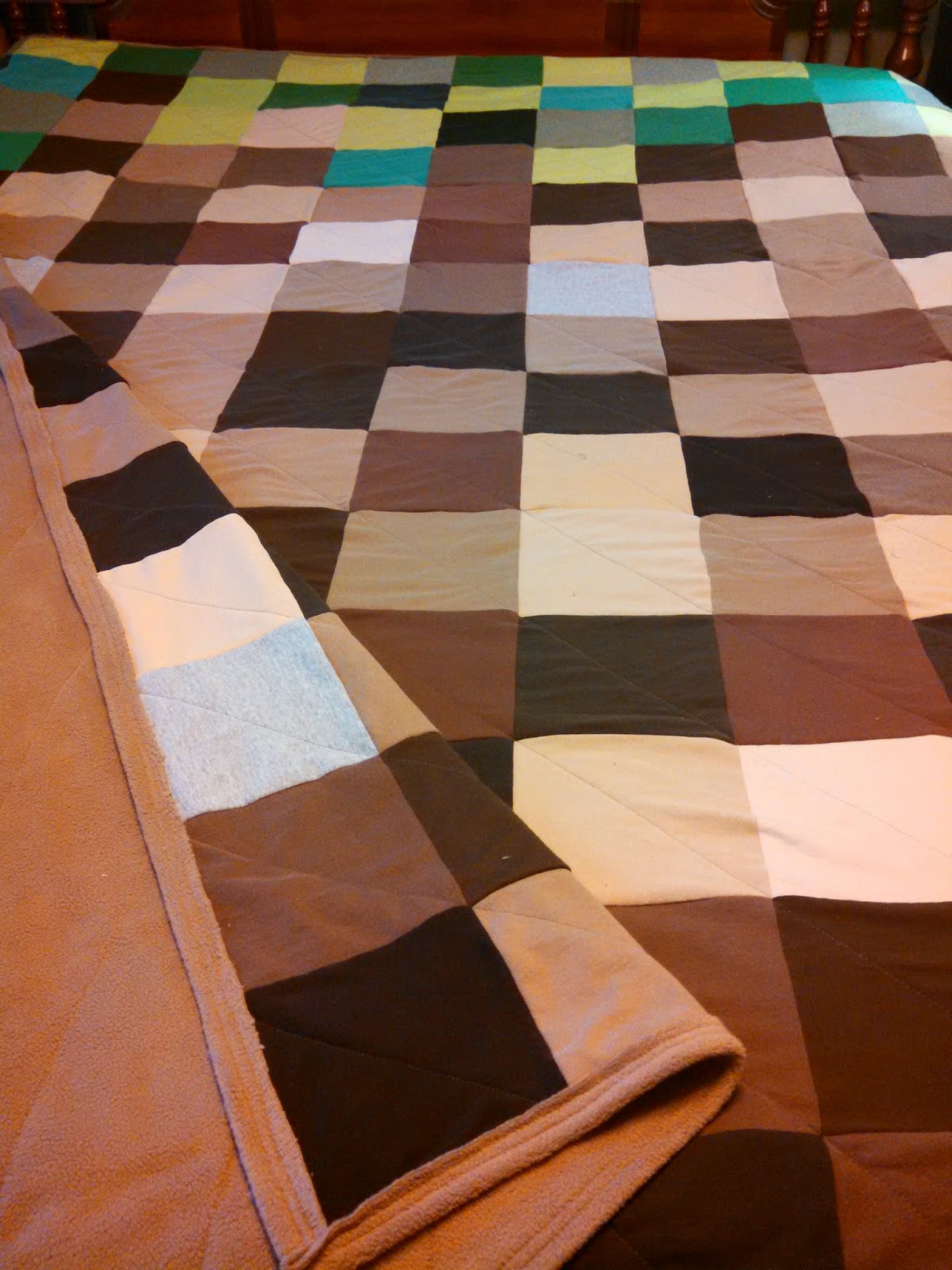 Pottery Barn Minecraft Quilt