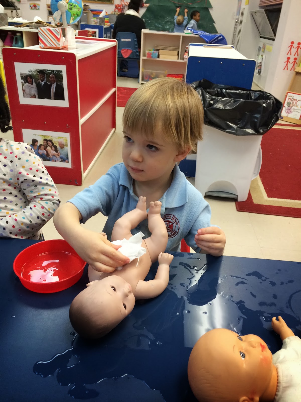 HH Preschool Class Reflections Sensory Washing Baby Dolls