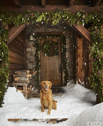 montana cozy inside christmas front during holidays guesthouse couple